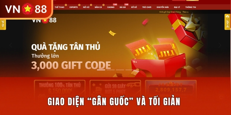 Giao diện “gân guốc” và tối giản 